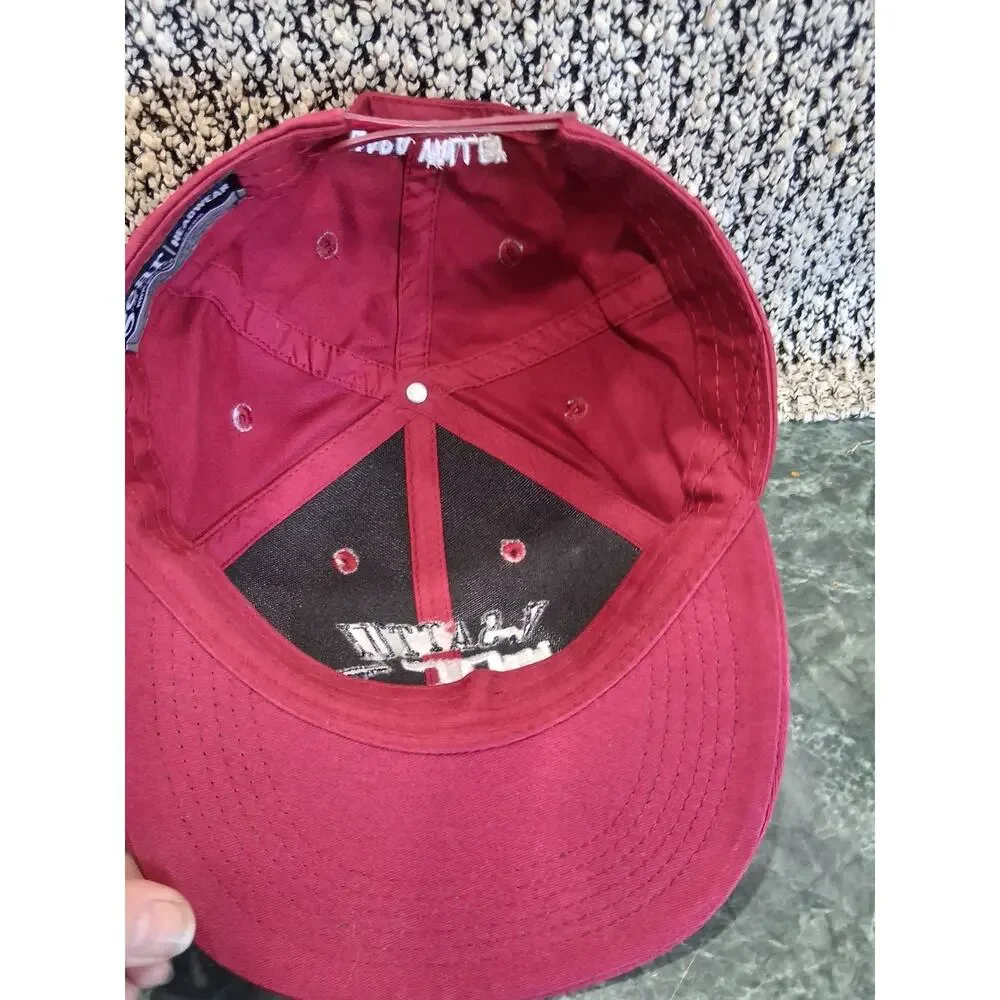V Sattui Cellars Trucker Hat Napa Valley California Winery Maroon White Snap
